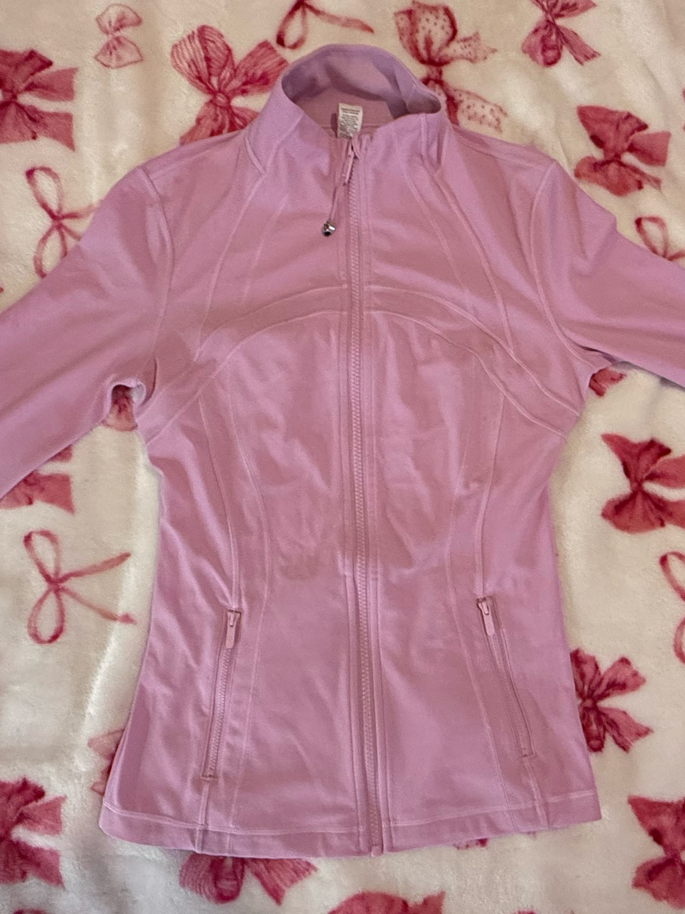 lululemon athletica Light Pink Full-Zip Utility Jacket 🎀